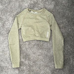 gymshark cropped long sleeve